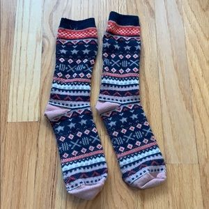 Madewell printed long socks